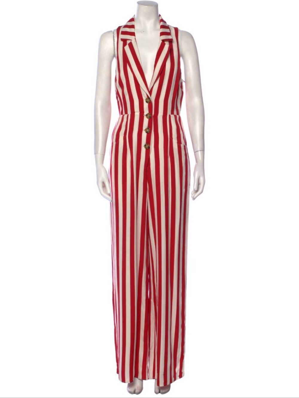 X REVOLVE Marjorie Jumpsuit in Red & White StripeHouse of Harlow 1960